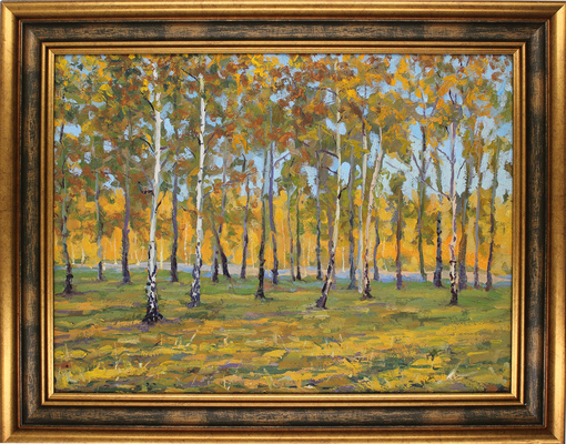 Антонов Сергей Георгиевич. Осень в Подмосковье